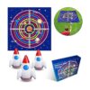Juego de cohetes para niños dardos de césped para niños_6