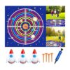 Juego de cohetes para niños dardos de césped para niños_2