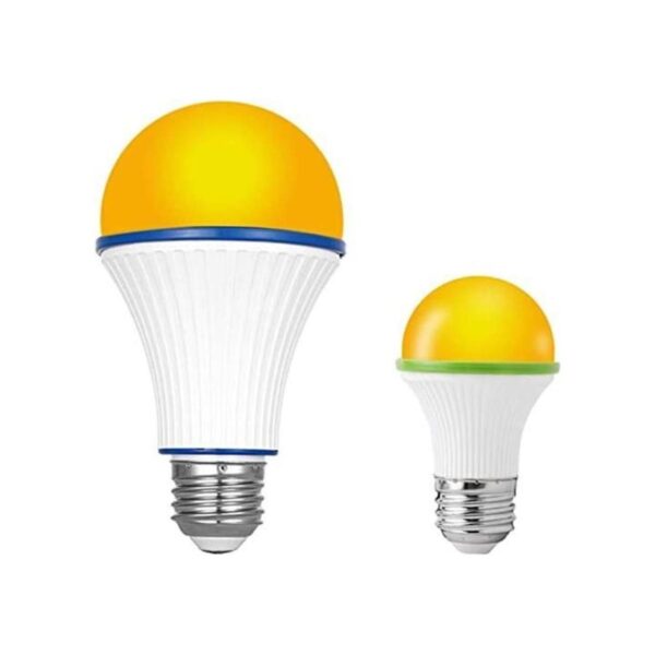 KINUR Sleep Aid Bombilla de luz azul color ámbar A15 de_1