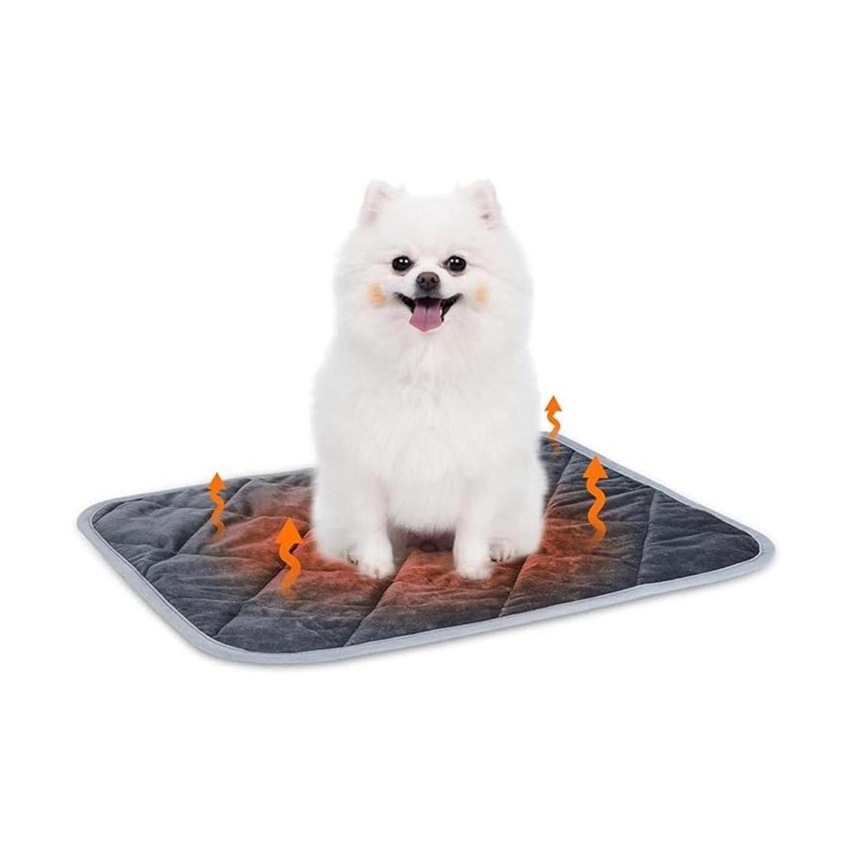 Nobleza Self Warming Pet Pad Super Soft Plush Dog Crate