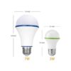 KINUR Sleep Aid Bombilla de luz azul color ámbar A15 de_2