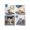 Nobleza Self Warming Pet Pad Super Soft Plush Dog Crate_6