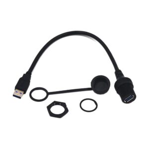 Kework Cable de montaje USB 3.0 de 1.0 ft USB 3.0 macho a_1