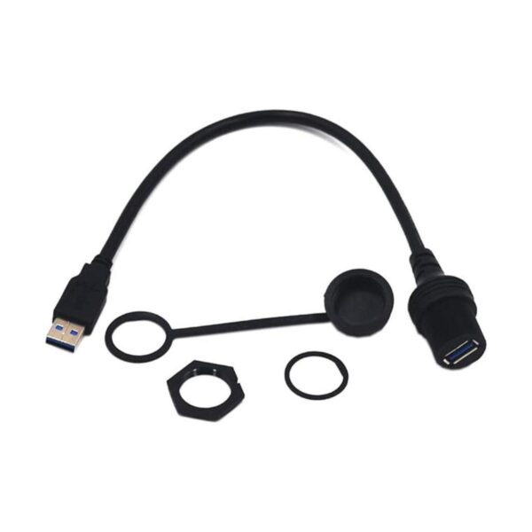 Kework Cable de montaje USB 3.0 de 1.0 ft USB 3.0 macho a_1