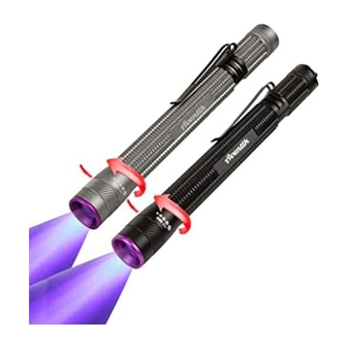 D Aventik Edison Design Power 395nm Zoomable Pen Light