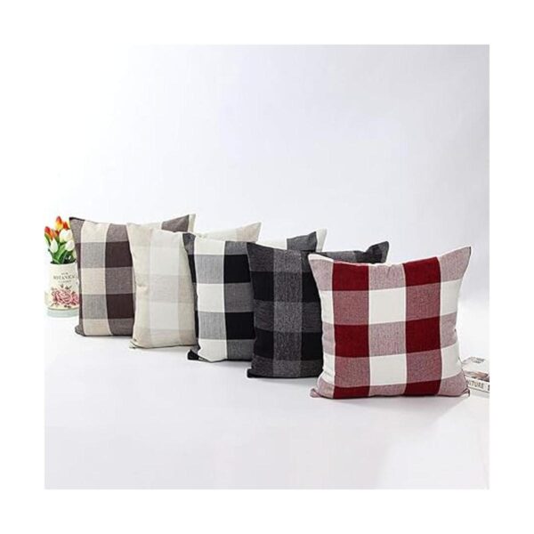 Jiuhong Fundas de almohada de lino de algodón para_3
