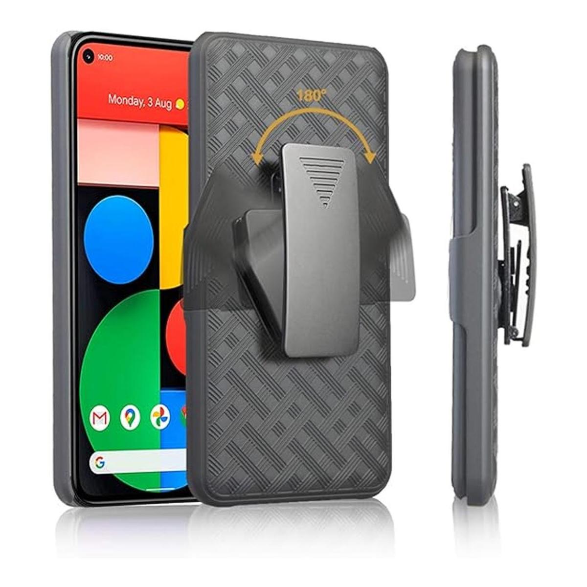 HIDAHE Funda para Google Pixel 5 carcasa combinada y