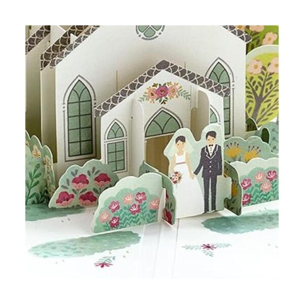 Hallmark Tarjeta de boda desplegable Signature Paper_6
