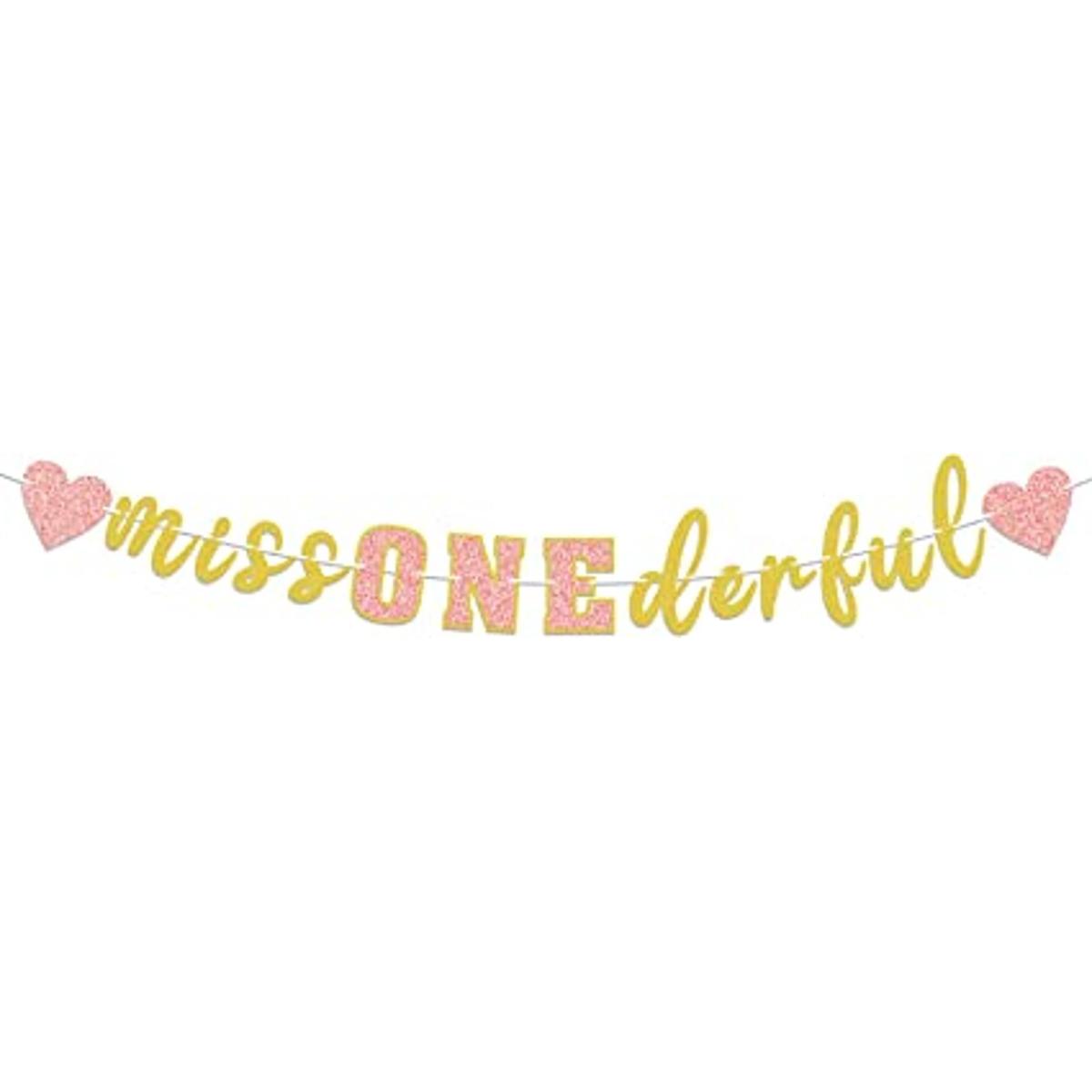 LASKYER Miss Onederful Guirnalda de banderines con