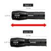 KEPEAK Linterna LED linterna táctica de 5 modos_2