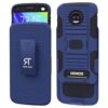 Moto Z2 Play Phone Case with Belt Clip Dual Layer Heavy_1