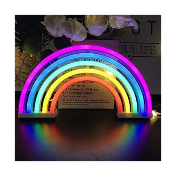 Luz de neón arco iris luces nocturnas para decoración de_1