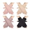 4 pares de guantes de protección solar sin dedos para_1