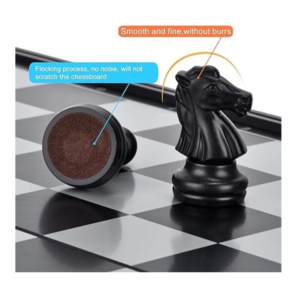 ColorGo Juego de ajedrez con tablero magnético plegable_5
