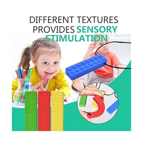 Chew Necklace Sensory Chew Necklace Bundle for Kids with_4
