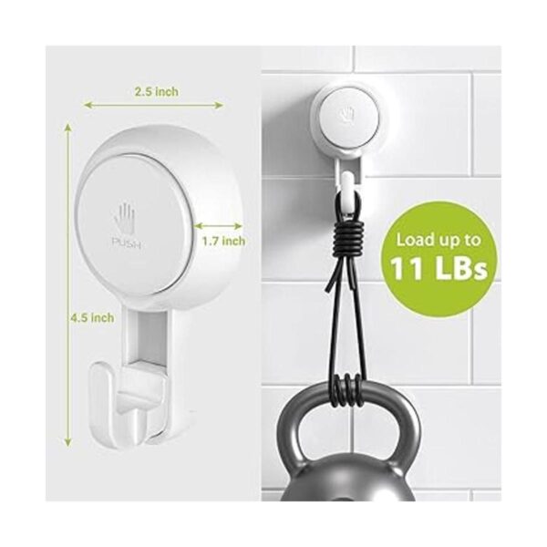 Elegear Ganchos de succión para ducha ganchos de succión_2