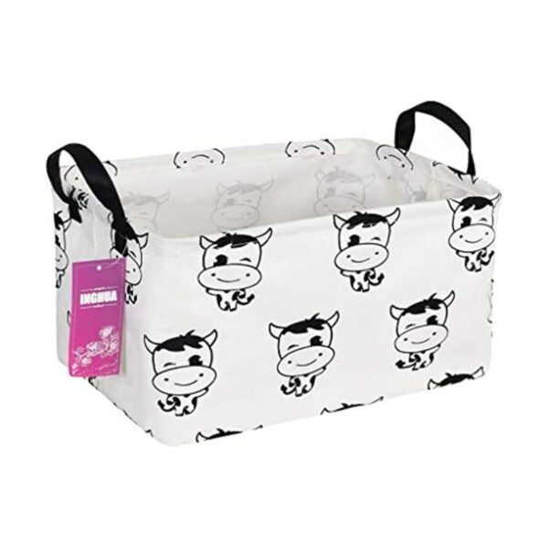 INGHUA Cesta de almacenamiento rectangular para juguetes