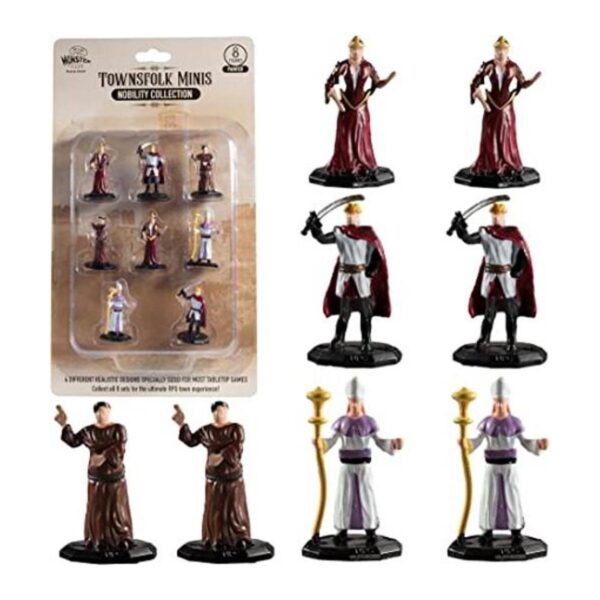 Townsfolk Mini figuras de fantasía Clase de nobleza 8_1