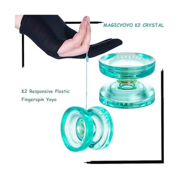 MAGICYOYO K2 Yoyo de plástico sensible para niños y_5