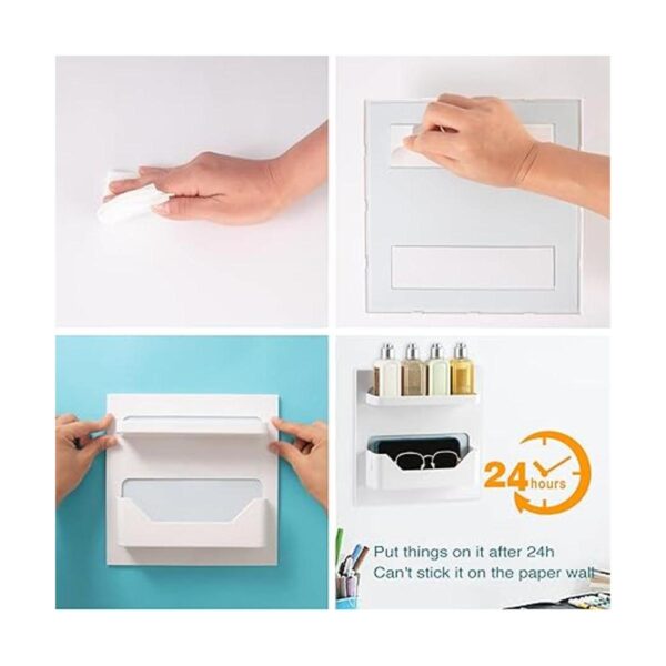 LALASTAR Estante de noche organizador adhesivo para_6