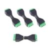 Glarks Conector adaptador de audio estéreo equilibrado
