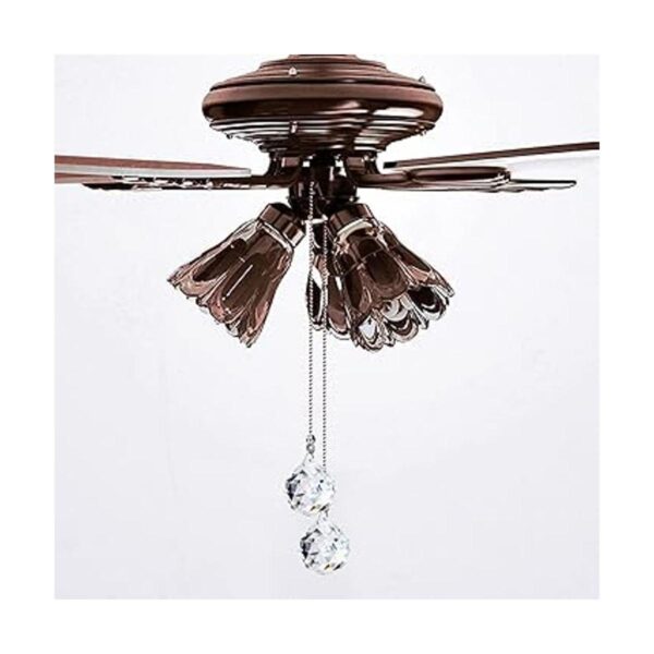4 piezas de cadena para ventilador de techo de cristal
