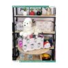 INGHUA Cesta de almacenamiento rectangular para juguetes