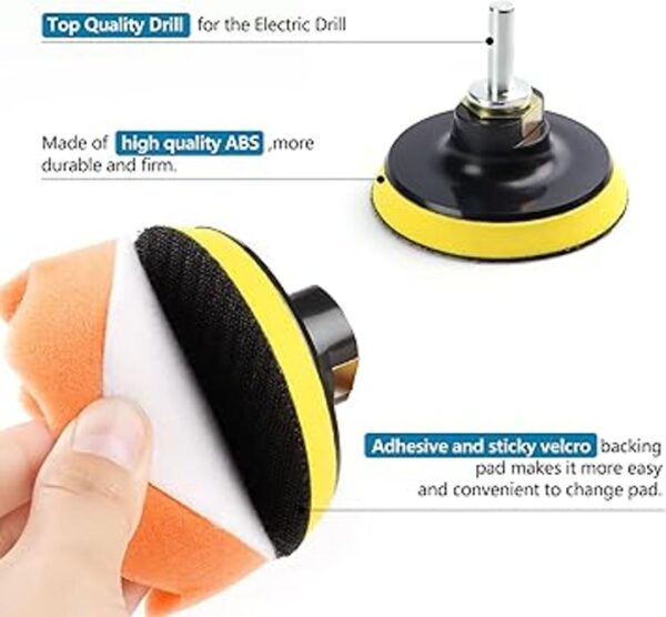 MIDO PROFESSIONAL ABRASIVE 22 almohadillas de pulido para_4