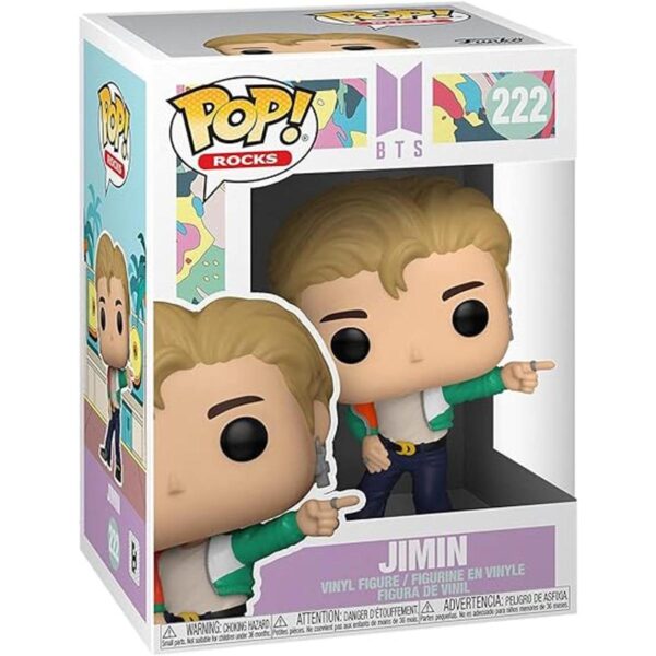 Funko POP Pop Rocks BTS Dynamite Jimin Multicolor_2