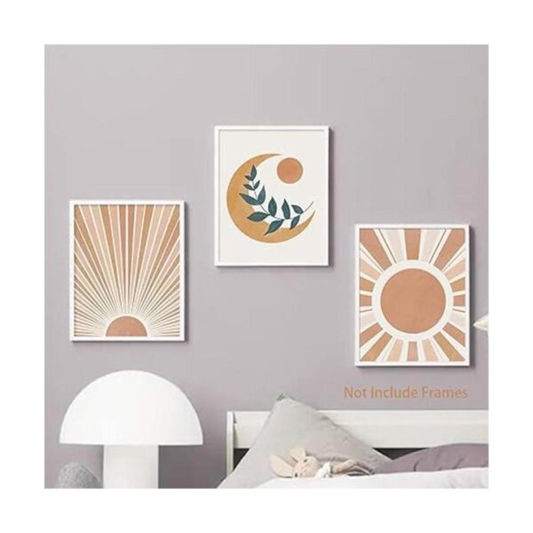 Impresiones abstractas de arte de pared bohemias lienzo_3
