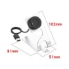 Kissmart Base de carga compatible con Garmin_5