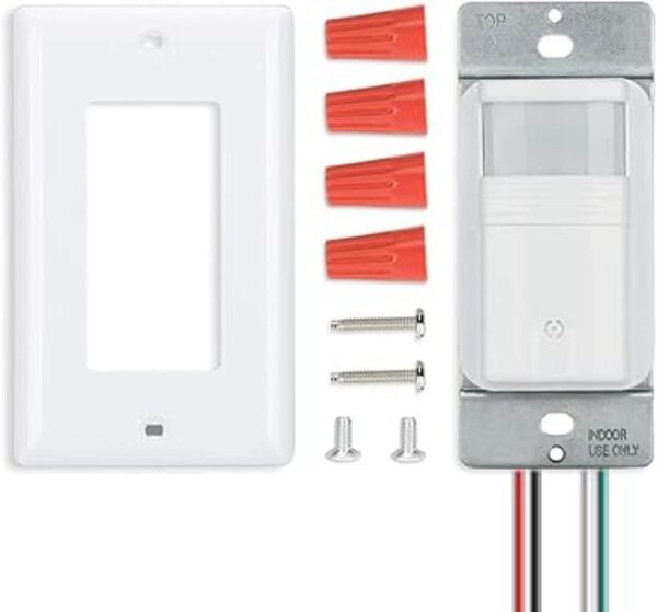 ECOELER Interruptor de luz con sensor de movimiento