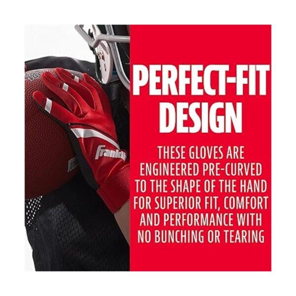 Franklin Sports Guantes receptores de fútbol juvenil_2