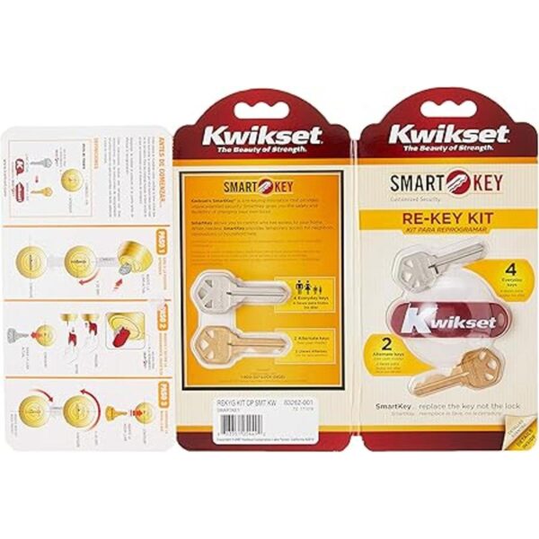 Kwikset REKYG Kit CP SMT kW SmartKey Herramienta y llaves_2