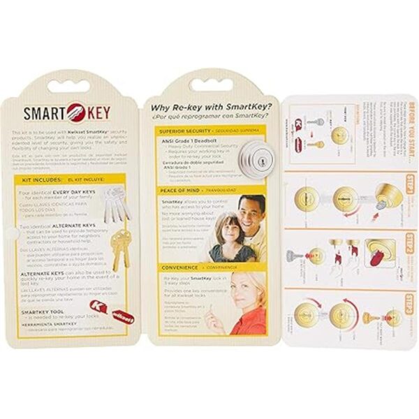 Kwikset REKYG Kit CP SMT kW SmartKey Herramienta y llaves_3
