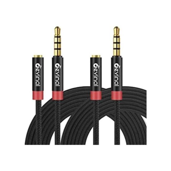 Devinal Cable de extensión para auriculares TRRS de 0.138_1