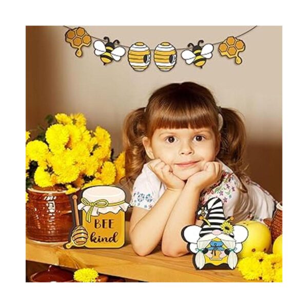 Juego de 14 bandejas escalonadas para decoración de abeja
