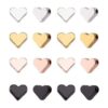 PH PandaHall Cuentas de corazón 40 cuentas espaciadoras