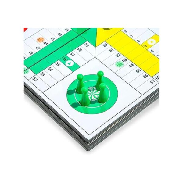 Ludo Juego de mesa plegable magnético de viaje 9.75_4