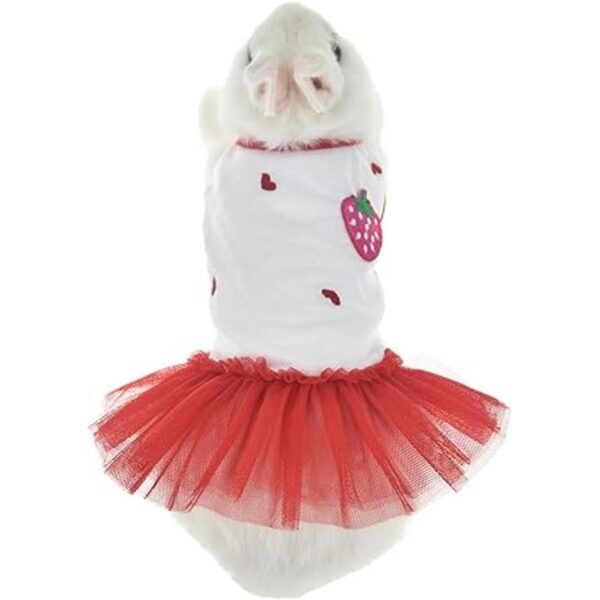 FLAdorepet Lindo vestido de conejo para mini perro_2