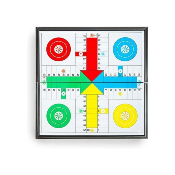 Ludo Juego de mesa plegable magnético de viaje 9.75_6