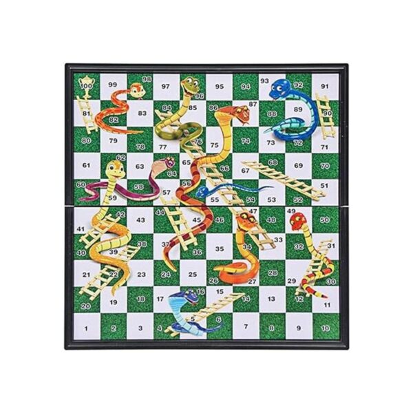 KOKOSUN Juego de mesa de serpientes y escaleras juego de_2