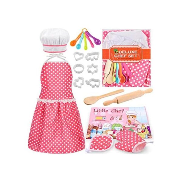 KKONES Juego de 17 piezas para hornear para niños juego_1