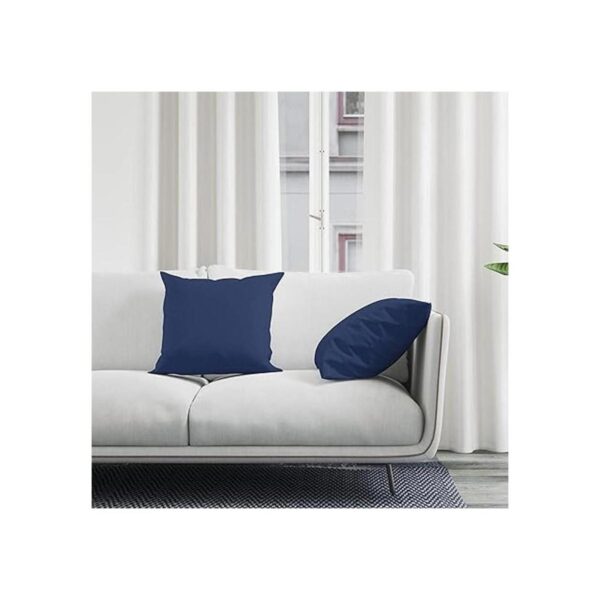 Encasa Homes Juego de 2 fundas de almohada color azul