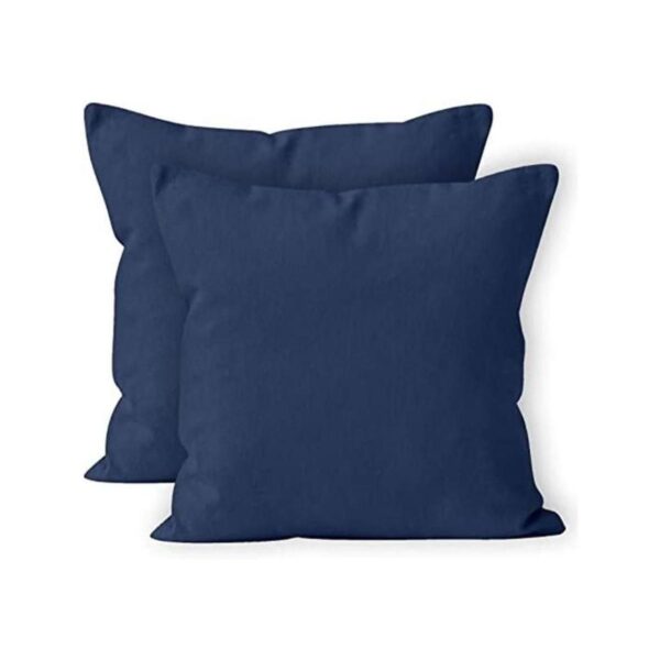 Encasa Homes Juego de 2 fundas de almohada color azul