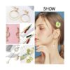 PH PandaHall 300 aretes de bola de oro de 18 quilates 100_2