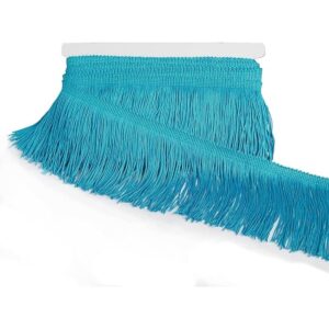HedongHexi Chainette Fringe Trim 5 Yard x 4 Inches Fabric_1
