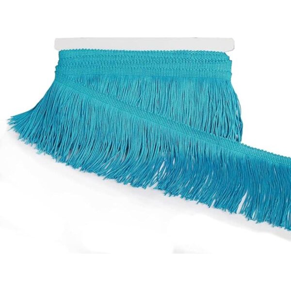 HedongHexi Chainette Fringe Trim 5 Yard x 4 Inches Fabric_1