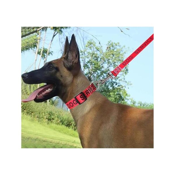 MayPaw Collar de perro de servicio 1 pulgada y 1.5_6