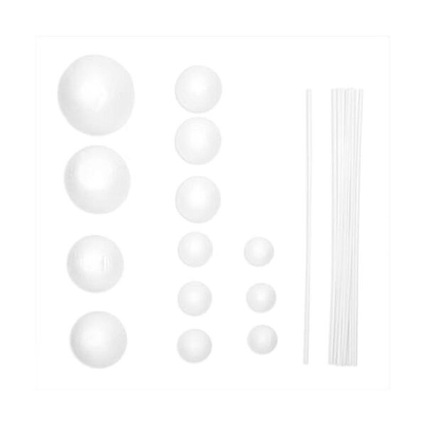 Kit de modelo de sistema solar de 24 piezas con 14 bolas_4